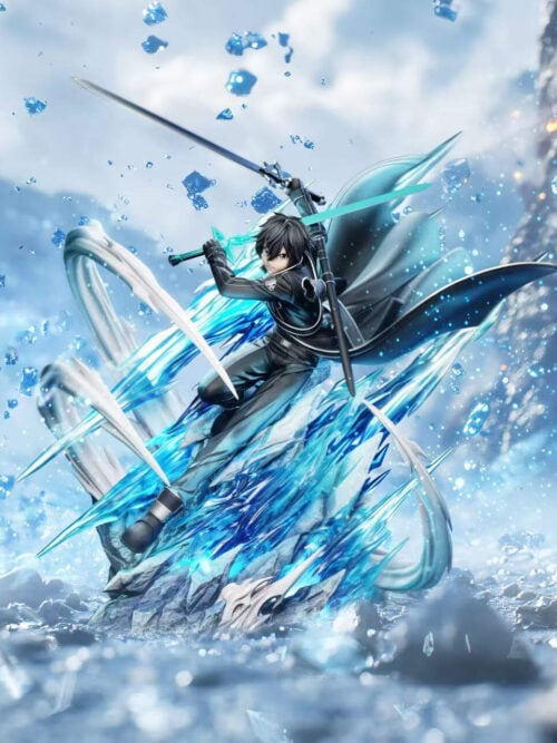 dqgaekr38sree54gnkg2zv87tp7a5b53 Dual-Wielding Kirito - Collectible Figure Main View