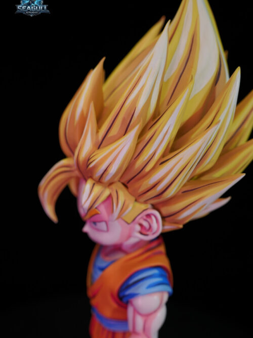Angry Super Saiyan SD Son Goku - Detail View 10