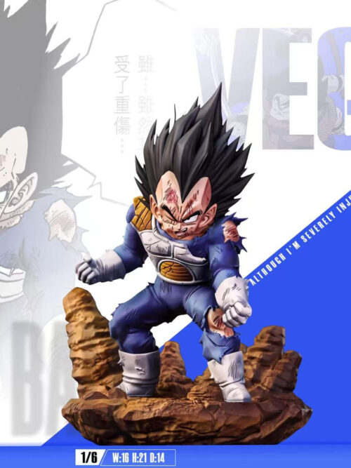 Battle-Damaged Vegeta - Detail View 5