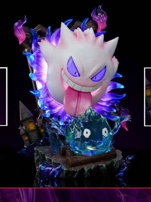 Gengar Frightens Calcifer - Detail View 4
