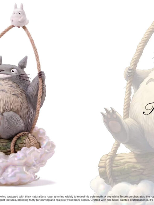 Swinging Totoro - Detail View 3