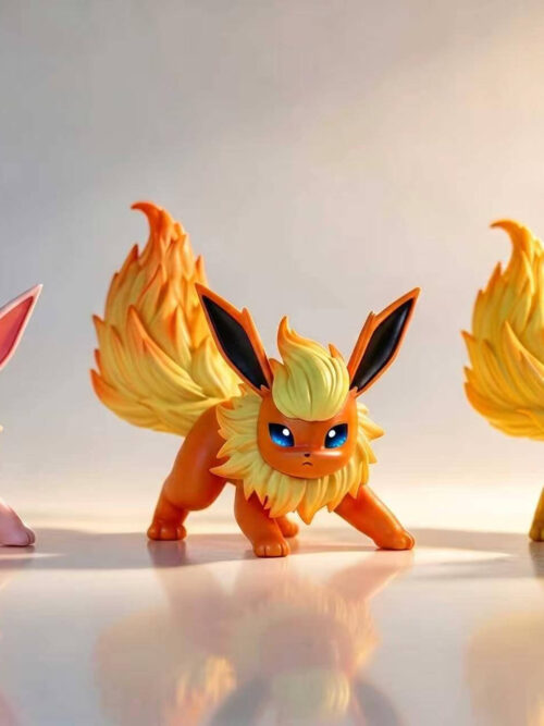 Flareon & Vaporeon - Detail View 1