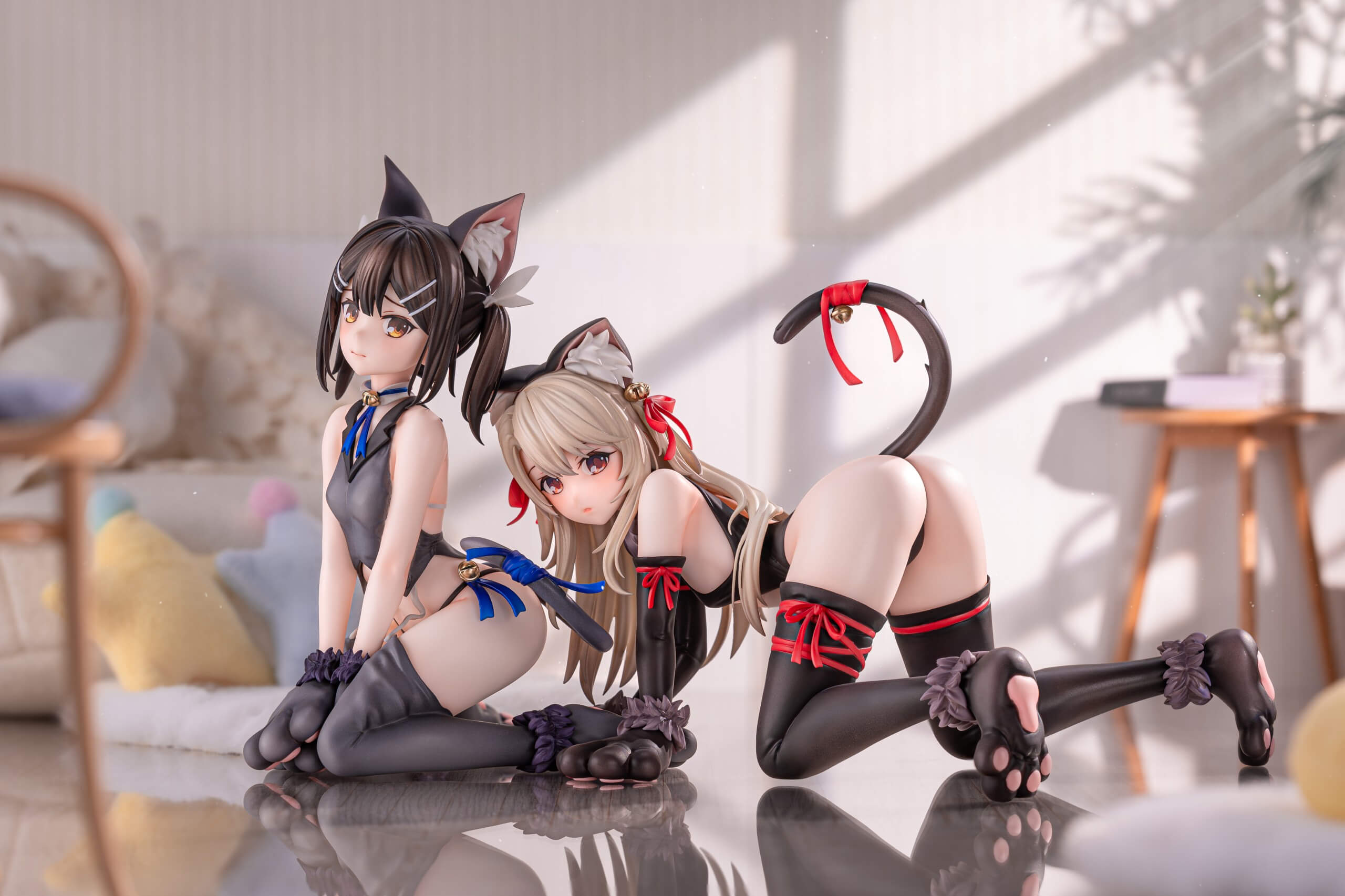 Nyan Nyan Nyan Illyasviel von Einzbern and Miyu Edelfelt - Featured Image Nyan Nyan Nyan Illyasviel von Einzbern and Miyu Edelfelt - Collectible Figure Main View