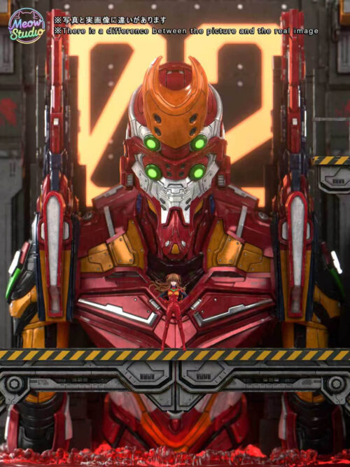 Human Instrumentality Project Evangelion Unit-02 and Asuka Langley Soryu - Collectible Figure Main View