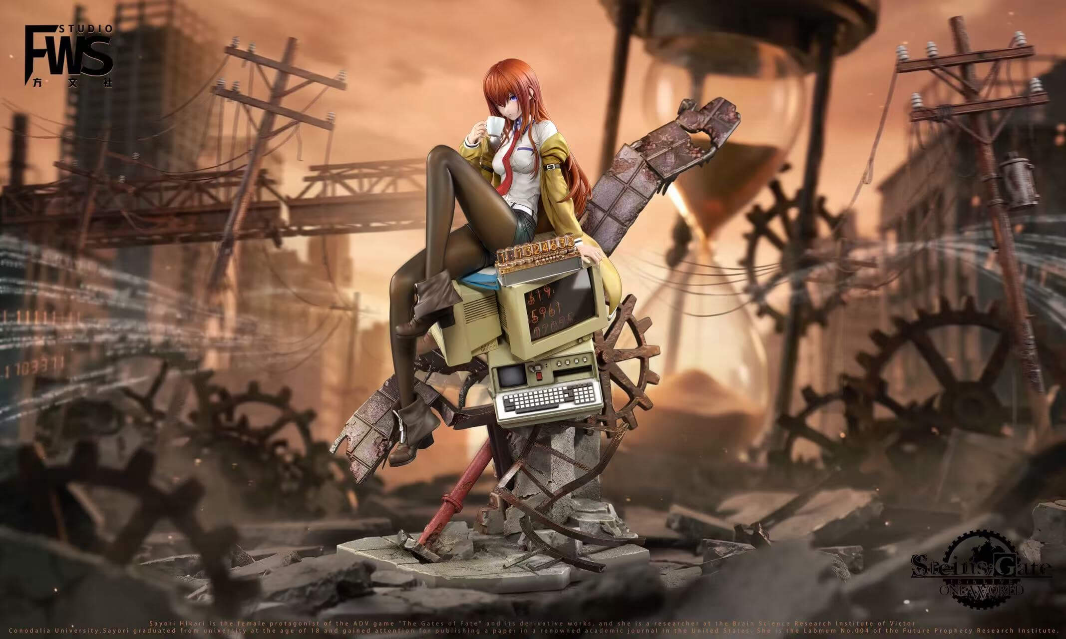 Steins;Gate Kurisu Makise - Featured Image Steins;Gate Kurisu Makise - Collectible Figure Main View