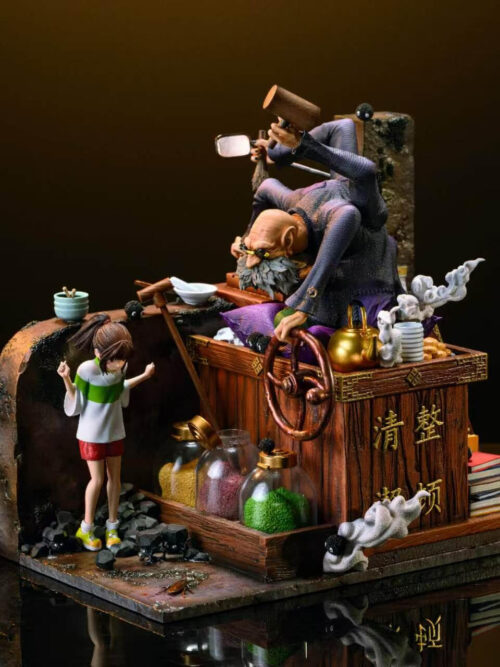 Spirited Away Kamaji and Chihiro Ogino - Image 6