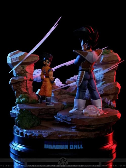 Goku vs Vegeta First Duel - Detail View 8