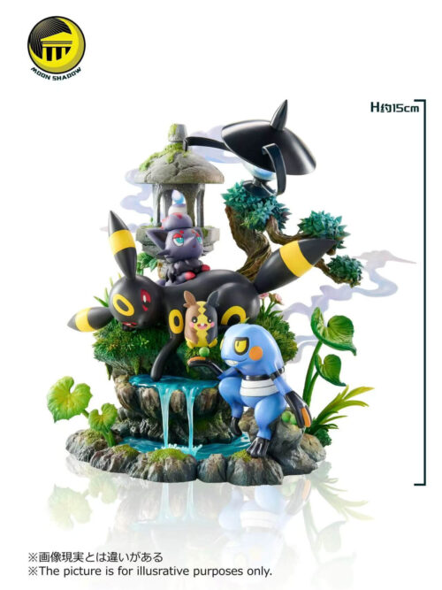 Umbreon and Friends Natural Scene - Detail View 5
