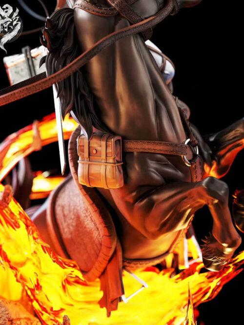 Mounted Levi Ackerman - Detail View 5