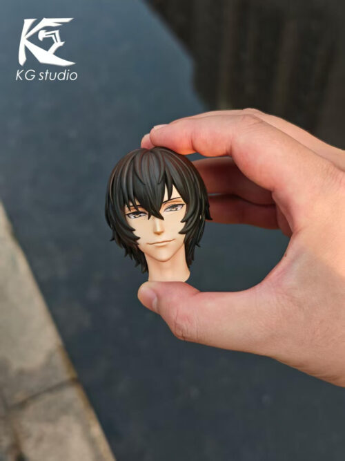 Seated Osamu Dazai - Detail View 3