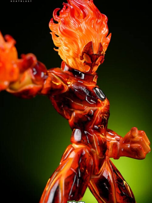 Heatblast and Diamondhead - Detail View 1