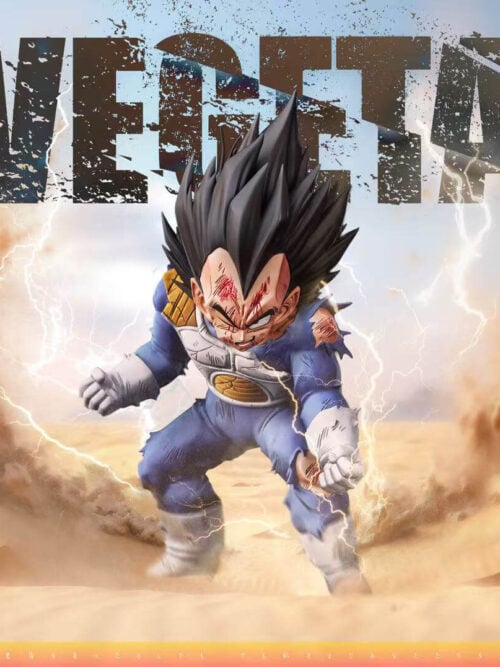 Battle-Damaged Vegeta - Collectible Figure Main View