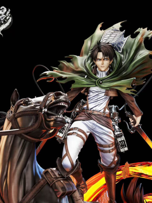 Mounted Levi Ackerman - Detail View 2