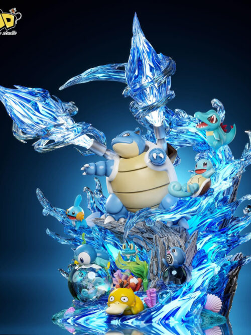 Pokémon Ecology Series 001 Water-Type Blastoise - Detail View 1