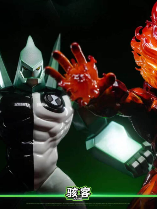 Heatblast and Diamondhead - Detail View 11