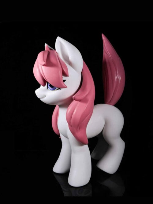 Little White Pony Doll - Detail View 2