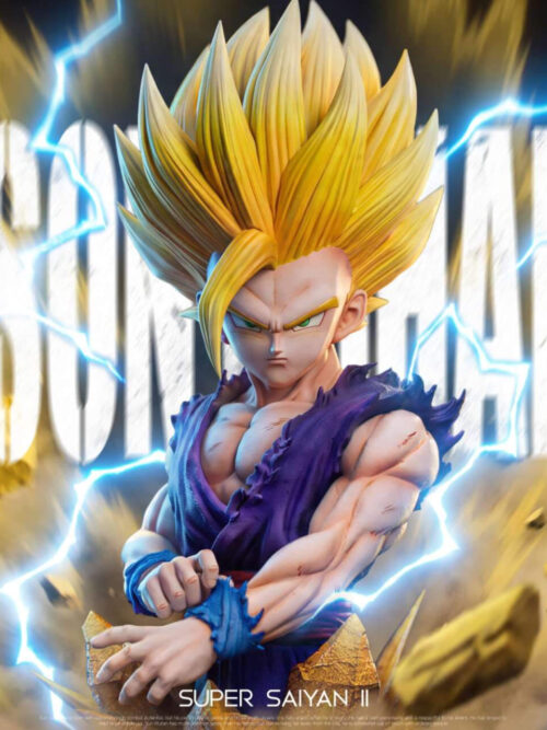 Super Saiyan 2 Son Gohan Bust - Collectible Figure Main View