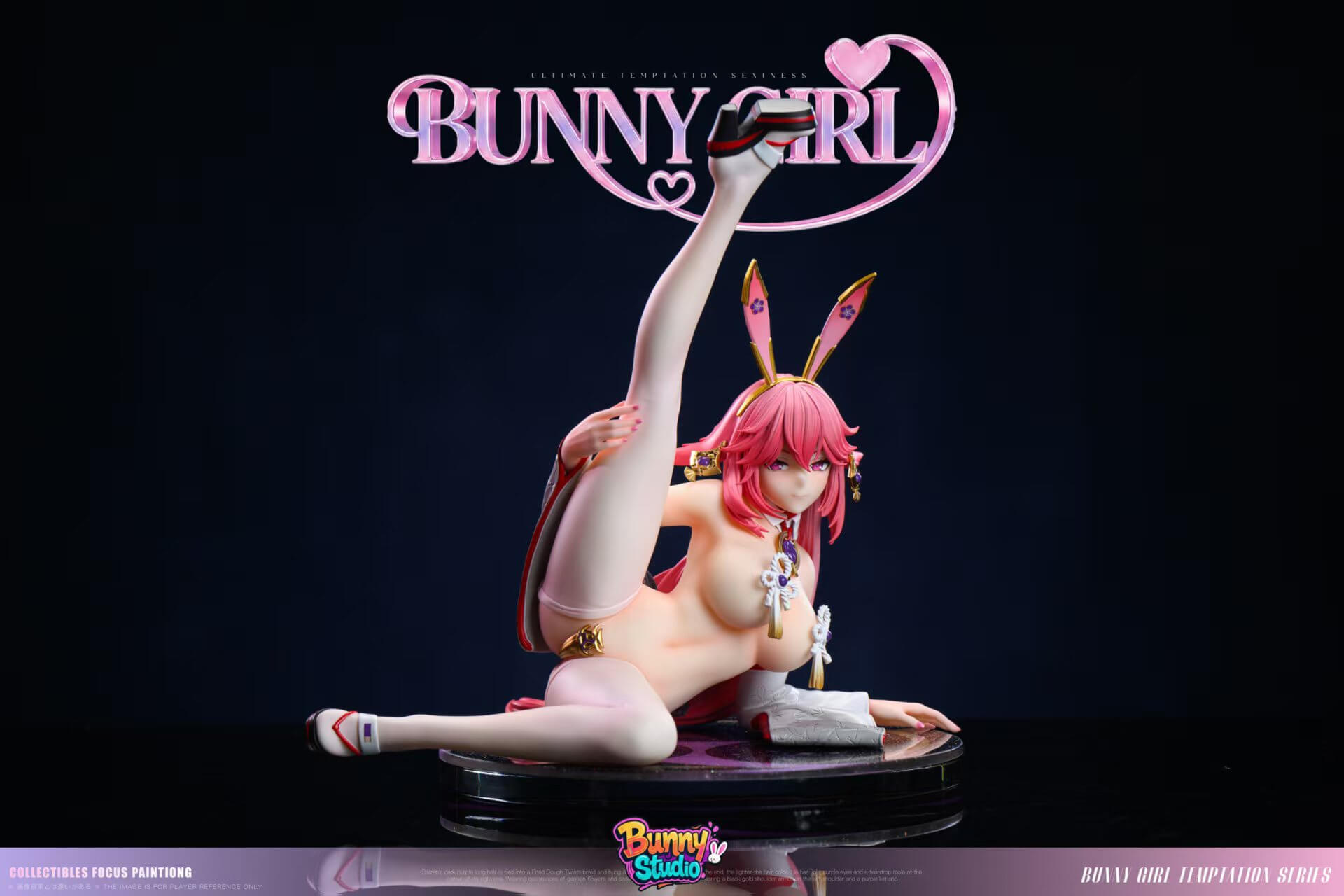 Reverse Bunny Yae Miko - Featured Image Reverse Bunny Yae Miko - Collectible Figure Main View