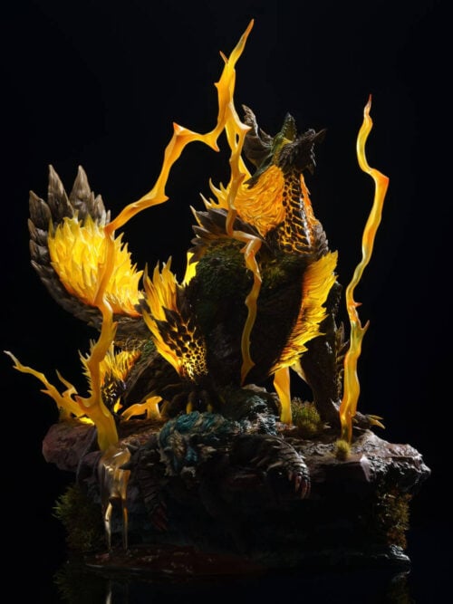 Monster Hunter Zinogre, Stygian Zinogre, and Thunderlord Zinogre - Detail View 14