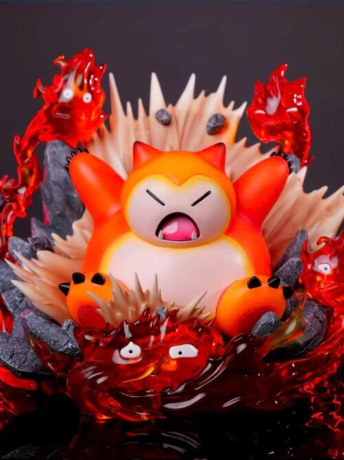 Body Slam Snorlax and Calcifer - Detail View 1