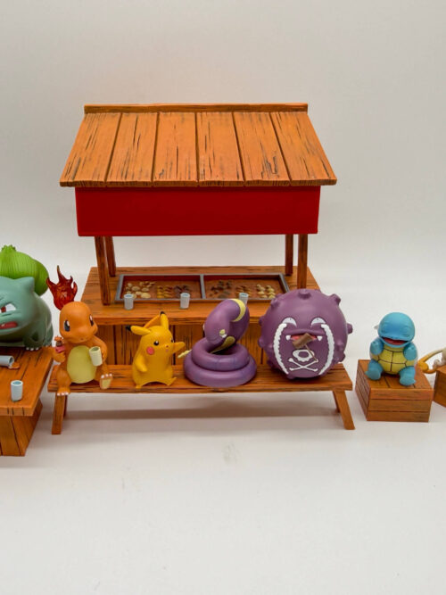 Kanto Oden Stand Pokémon Set - Collectible Figure Main View