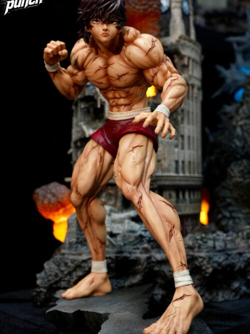 Fighting Stance Baki Hanma - Collectible Figure Main View