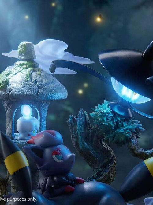 Umbreon and Friends Natural Scene - Detail View 3