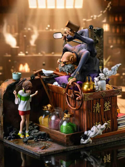 Spirited Away Kamaji and Chihiro Ogino - Image 3