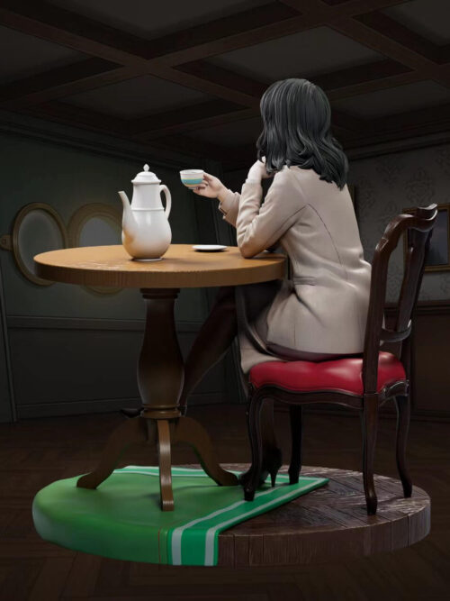 Tea-Drinking Pieck Finger - Detail View 4