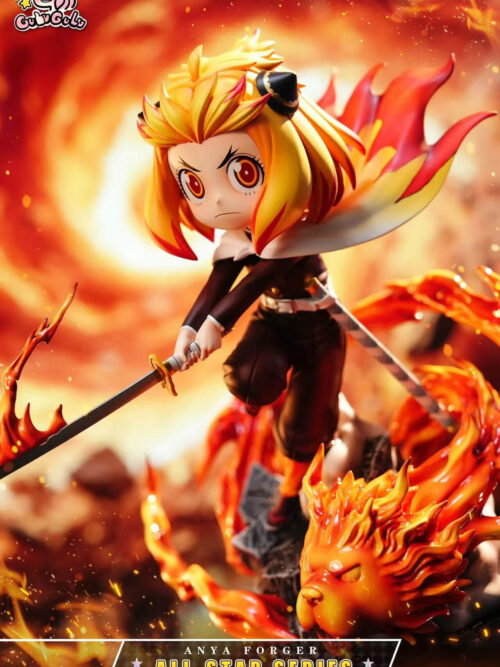 Flame Girl Anya Forger - Detail View 1