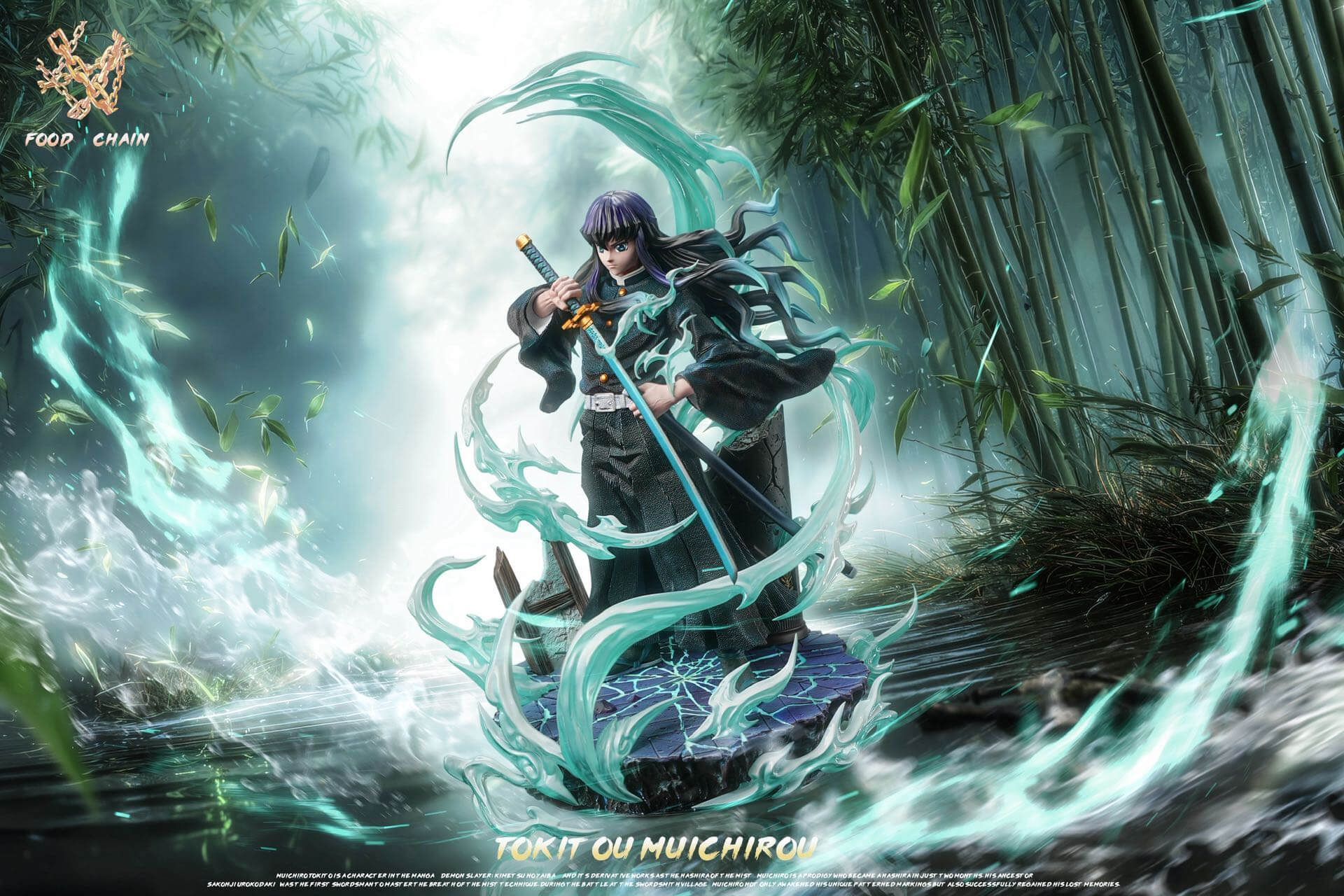 Infinity Mist Hashira Muichiro Tokito - Featured Image Infinity Mist Hashira Muichiro Tokito - Collectible Figure Main View