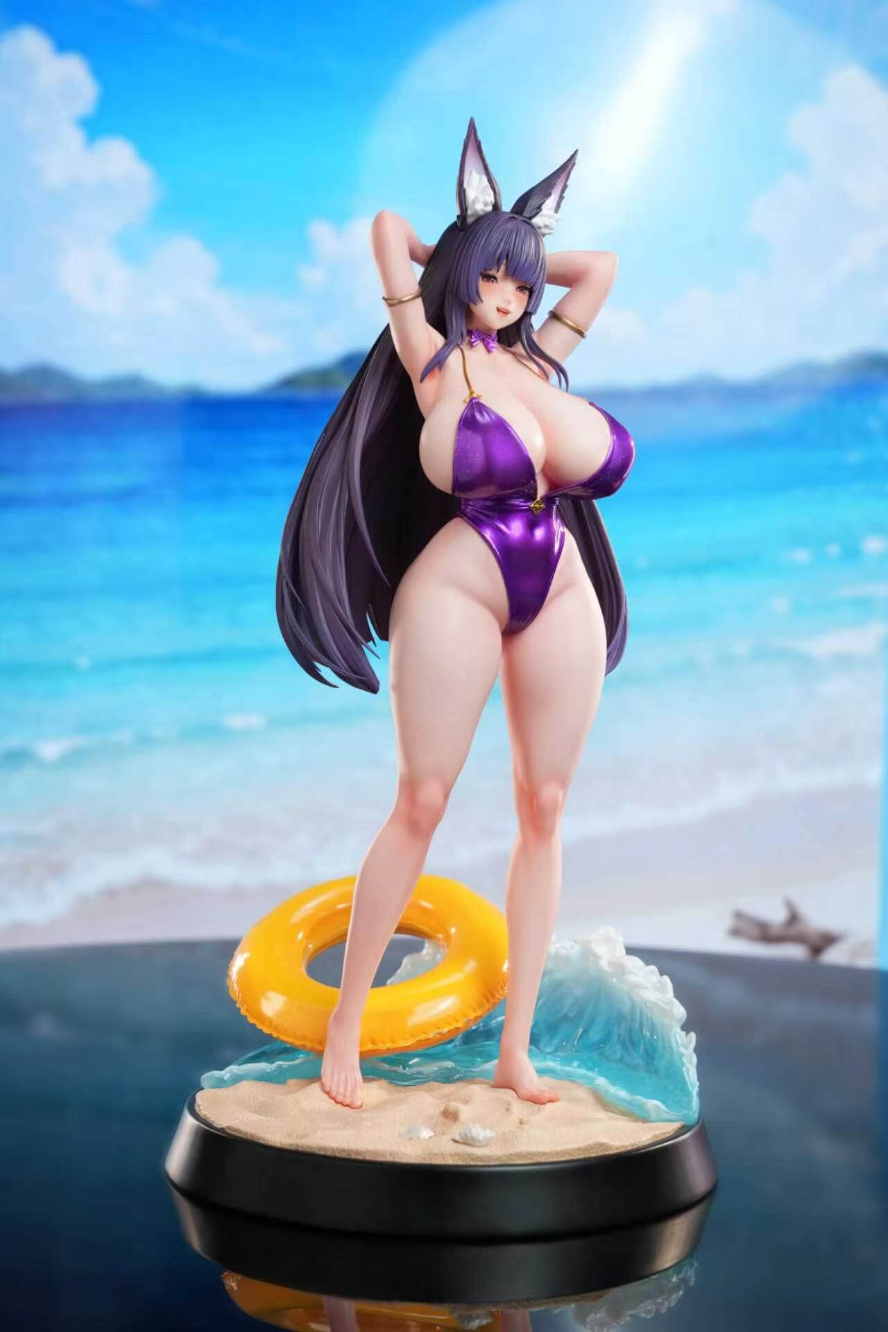 Swimsuit Musashi - Featured Image Swimsuit Musashi - Collectible Figure Main View