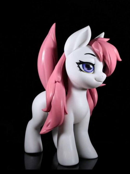 Little White Pony Doll - Collectible Figure Main View