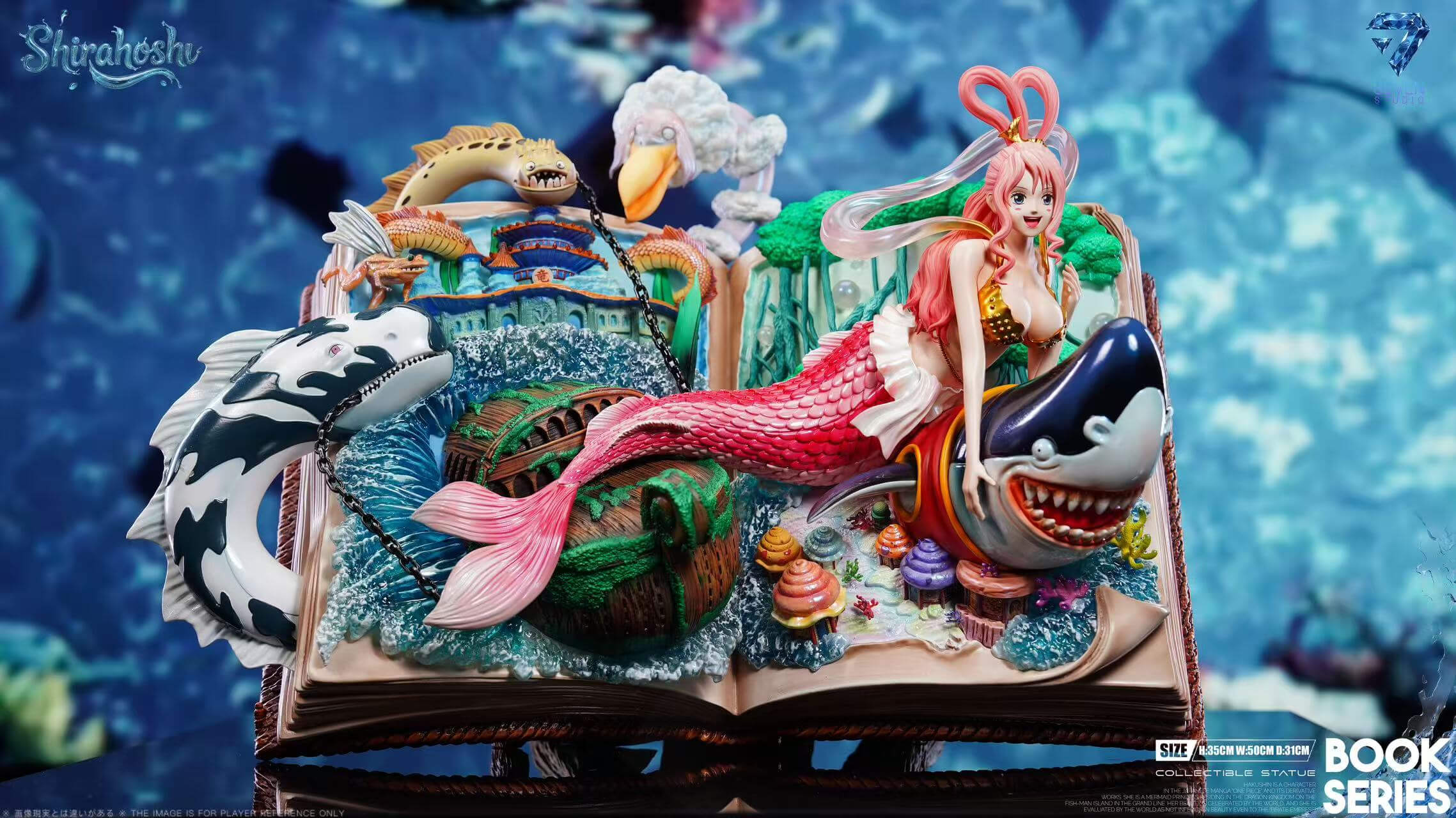 Poseidon Shirahoshi - Featured Image Poseidon Shirahoshi - Collectible Figure Main View