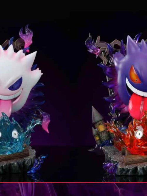 Gengar Frightens Calcifer - Detail View 6
