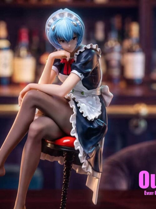 Maid Rei Ayanami - Collectible Figure Main View