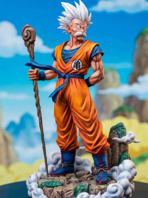 ry4kxb5f4e45ccffyh1t6b02qc5w2kyd Elderly Goku - Collectible Figure Main View