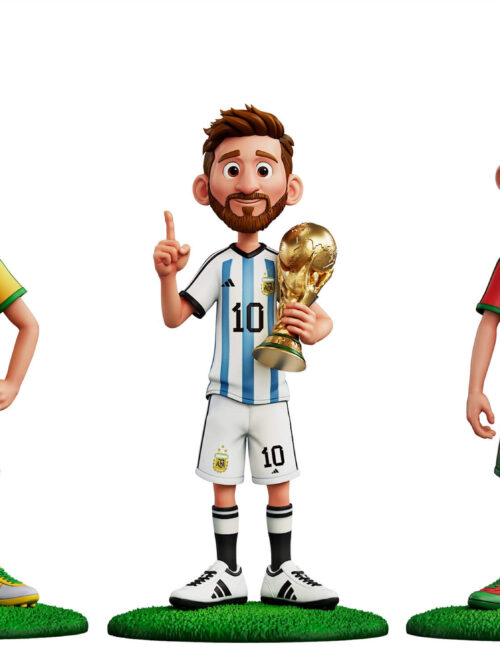 Last Dance Football Legends Messi, Neymar Jr., Cristiano Ronaldo - Detail View 3