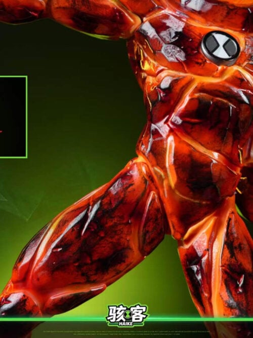 Heatblast and Diamondhead - Detail View 9