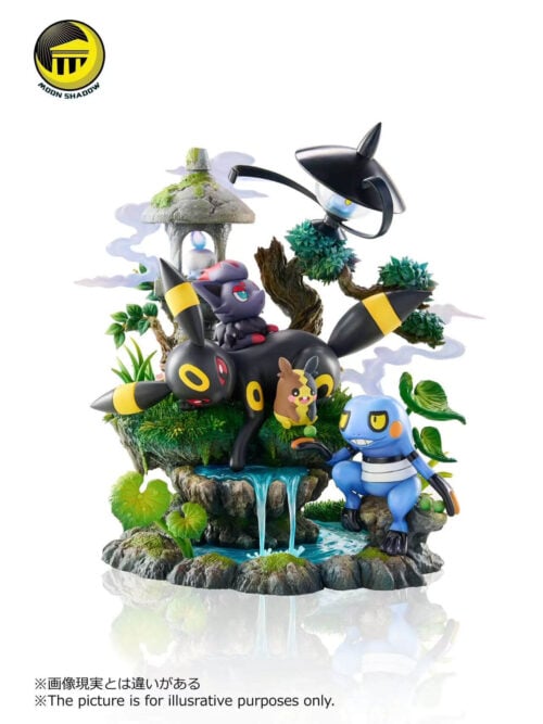 Umbreon and Friends Natural Scene - Detail View 1