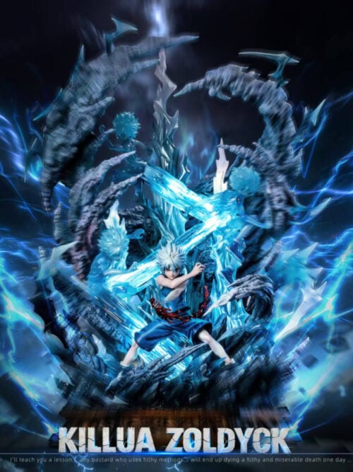 s4z94rxs8ec59jpfa4xcmgf0t6dqkegn Lightning Effect Killua Zoldyck - Collectible Figure Main View