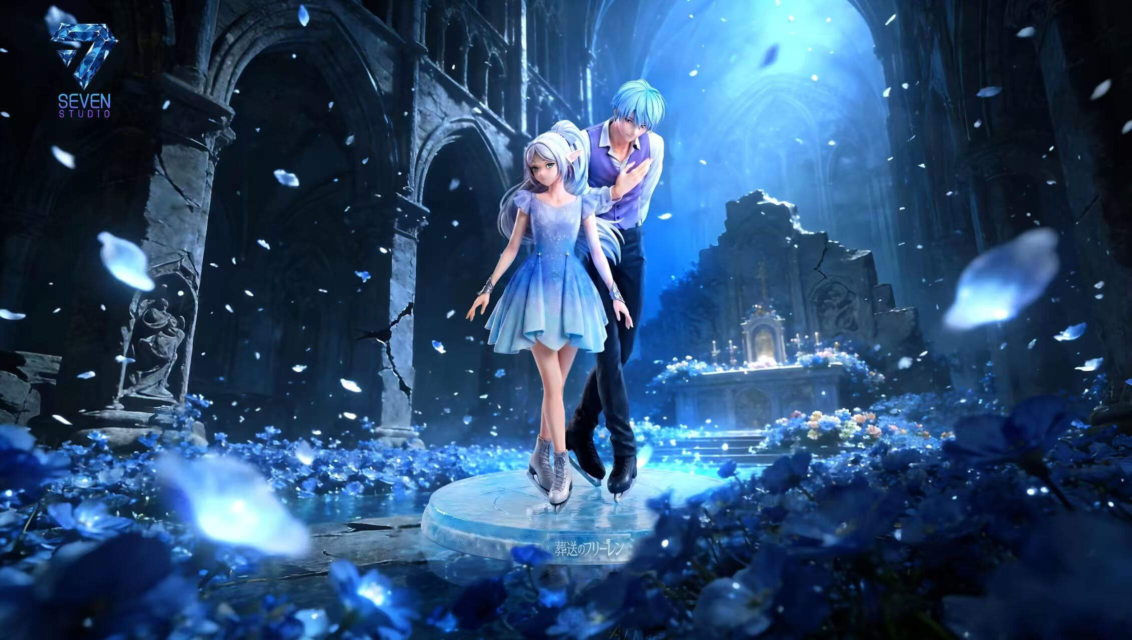 Ice Waltz Frieren and Himmel - Featured Image Ice Waltz Frieren and Himmel - Collectible Figure Main View