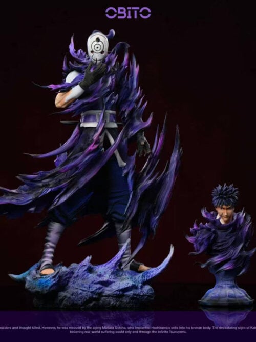 Kamui White Mask Obito Uchiha - Collectible Figure Main View