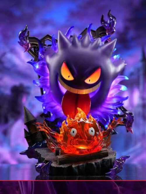 Gengar Frightens Calcifer - Detail View 5
