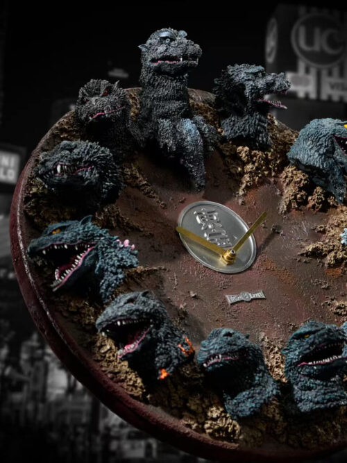 Godzilla 12-Head Wall Clock - Detail View 4
