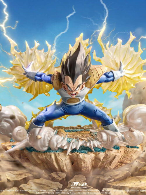 Energy Blast Vegeta - Collectible Figure Main View