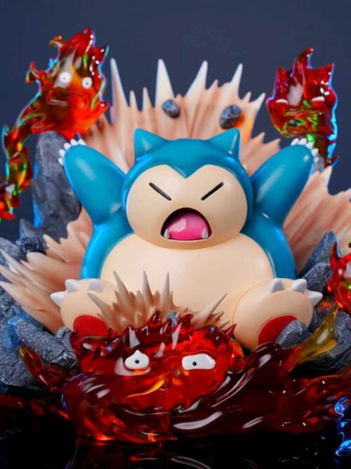 Body Slam Snorlax and Calcifer - Collectible Figure Main View