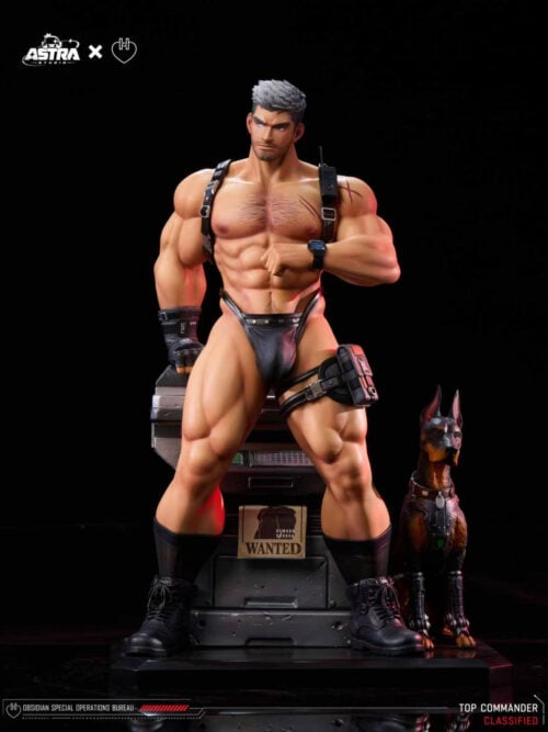 Captain Doberman Victor Aldnich - Collectible Figure Main View