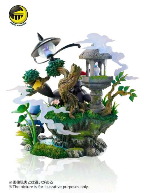 Umbreon and Friends Natural Scene - Detail View 6
