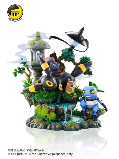 Umbreon and Friends Natural Scene - Detail View 4